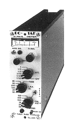 動ひずみ測定器：DA-1AF