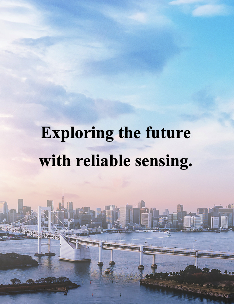 Exploring the future with reliable sensing.